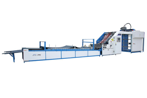 Laminator φλαούτων υψηλής ταχύτητας αυτόματη μηχανή 20kw για την τοποθέτηση σε στρώματα του χαρτονιού χαρτοκιβωτίων