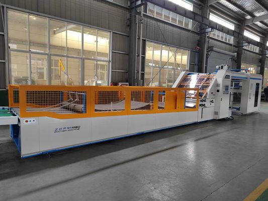 ZGFM1500 ημιαυτόματος λαμινατήρας φλάουτας κυματοειδούς χαρτού από φύλλο σε φύλλο προσκόλληση 220v
