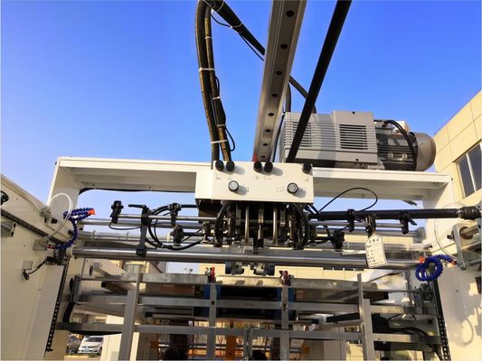 Πλήρης έξυπνη μηχανή laminator φλάουτα υψηλής ταχύτητας με σύστημα τροφοδοσίας μολύβδου Edge