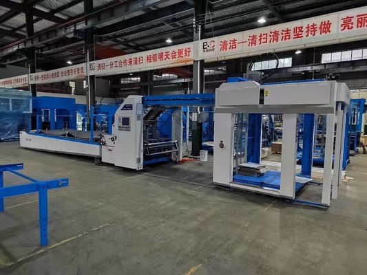 Μηχανή laminator με φλάουτα υψηλής ταχύτητας 180m/min για την πλαστική επεξεργασία χαρτονιού