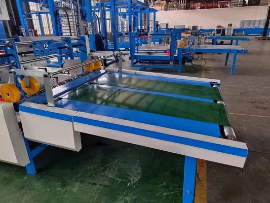 Αυτόματη στοίβαξη χαρτιού Flip Flop με μηχανή Auto Stacker για την παραγωγή κυματοειδούς χαρτονιού με Flute Laminator
