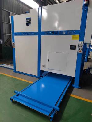 Αυτόματη μηχανή υψηλής παραγωγής Flip Flop Stacker για την παραγωγή κυματοειδούς χαρτονιού με ταχύτητα 12000pcs / ώρα