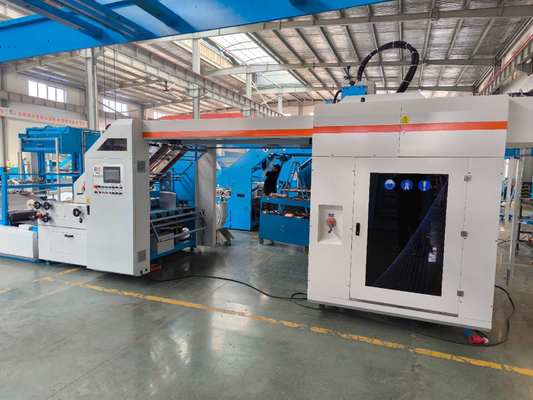 Αυτόματος Μηχανισμός Επικάλυψης Αυλακωτού Χαρτονιού Υψηλής Ταχύτητας Μηχανή Επικάλυψης Λιθογραφικής Επικάλυψης