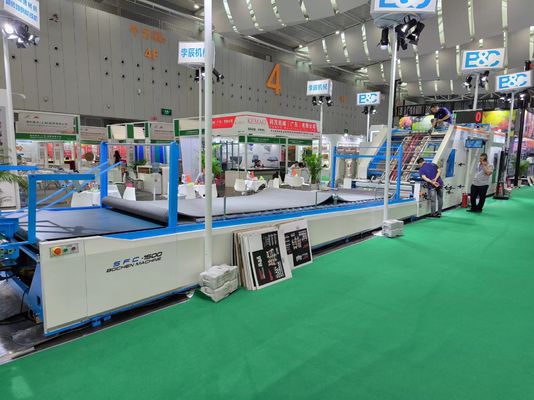 Μεταλλουργός μηχανή 5 στρώσεων με έλεγχο σερβο για την επικάλυψη κυματοειδούς χαρτιού