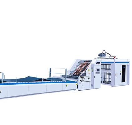 Ζαρωμένη υψηλή ταχύτητα μηχανή 150m/Min τοποθέτησης σε στρώματα για ζαρωμένο χαρτονένιο ZGFM1500