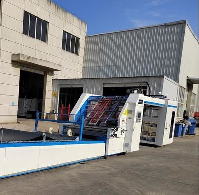 Ανοξείδωτη Laminator φλαούτων υψηλής ταχύτητας μηχανή 20kw για το έγγραφο 14800x2300x2400mm