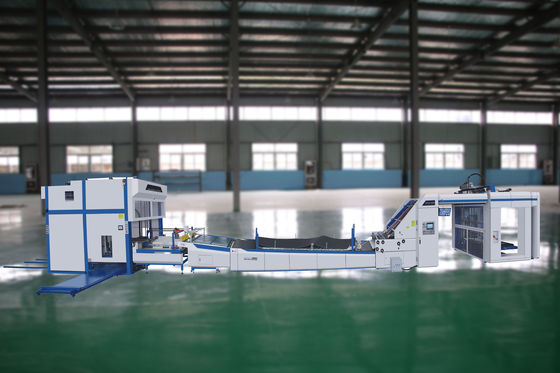 160m/Min αυτόματο Laminator Litho με το στοιβαχτή 1500x1500mm πτώσης κτυπήματος