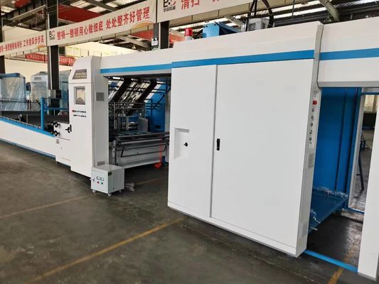 150m/Min Laminator φλαούτων μηχανή 1500x1500mm υψηλή ταχύτητα για τη ζαρωμένη ελασματοποίηση