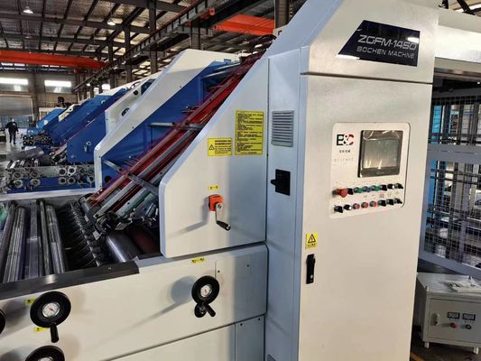 Πολυστρωματικός Laminator φλαούτων υψηλής ταχύτητας έλεγχος PLC μηχανών 20Kw
