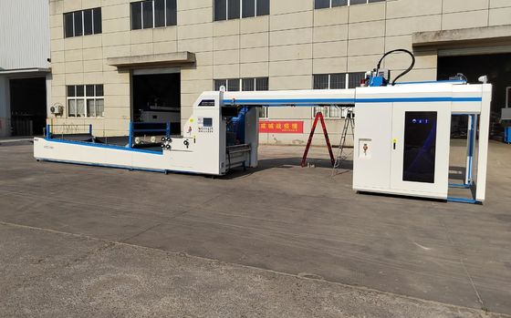 Ζαρωμένη Laminator φλαούτων υψηλής ταχύτητας κιβωτίων μηχανή 1450 ηλεκτρική
