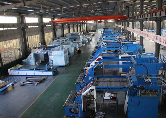 Laminator φλαούτων υψηλής ταχύτητας αυτόματη μηχανή για τη 2200mm ζαρωμένη συγκόλληση φύλλων