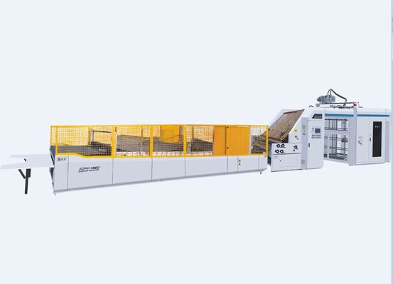 Τοπ φύλλο Laminator φλαούτων ζαρωμένου χαρτονιού υψηλής ταχύτητας κατωσέντονων στην αυτόματη μηχανή