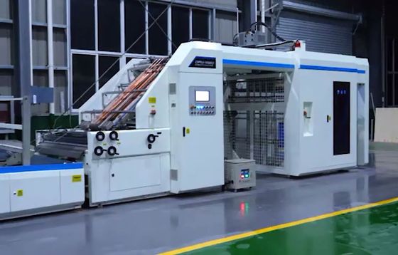 14000pcs/Hour υψηλή ταχύτητα ζαρωμένου χαρτονιού μηχανών 800gsm τοποθέτησης σε στρώματα φλαούτων