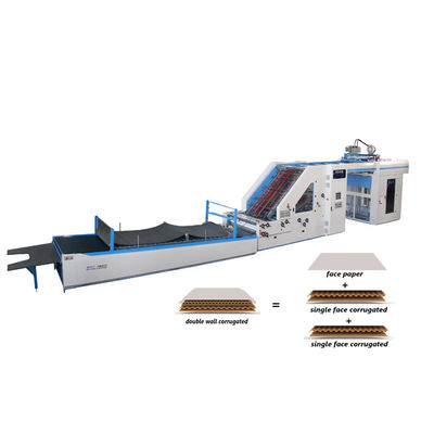 Sfc Servo Τρία σε ένα αυτόματο φλάουτο laminator μηχανή 5 Ply