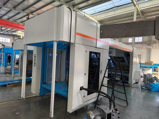 Μηχανή πλαστικοποίησης φλογέρας υψηλής ταχύτητας με μέγιστη ταχύτητα γραμμής 210m/min και μέγιστο μέγεθος φύλλου 1500*1500mm για πλαστικοποίηση χαρτονιού