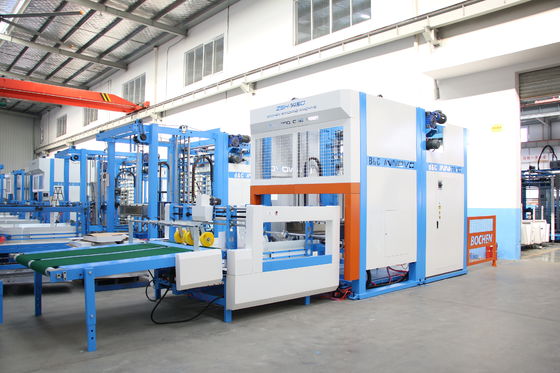 Αυτόματη μηχανή υψηλής παραγωγής Flip Flop Stacker για την παραγωγή κυματοειδούς χαρτονιού με ταχύτητα 12000pcs / ώρα