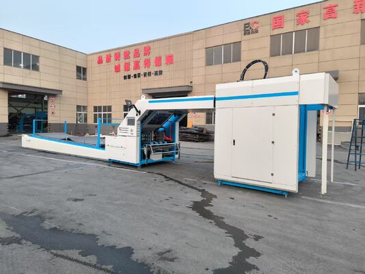 Αυτόματη μηχανή laminator φλάουτα υψηλής ταχύτητας laminating για κυματοειδές χαρτόνι με ταχύτητα 200m / min